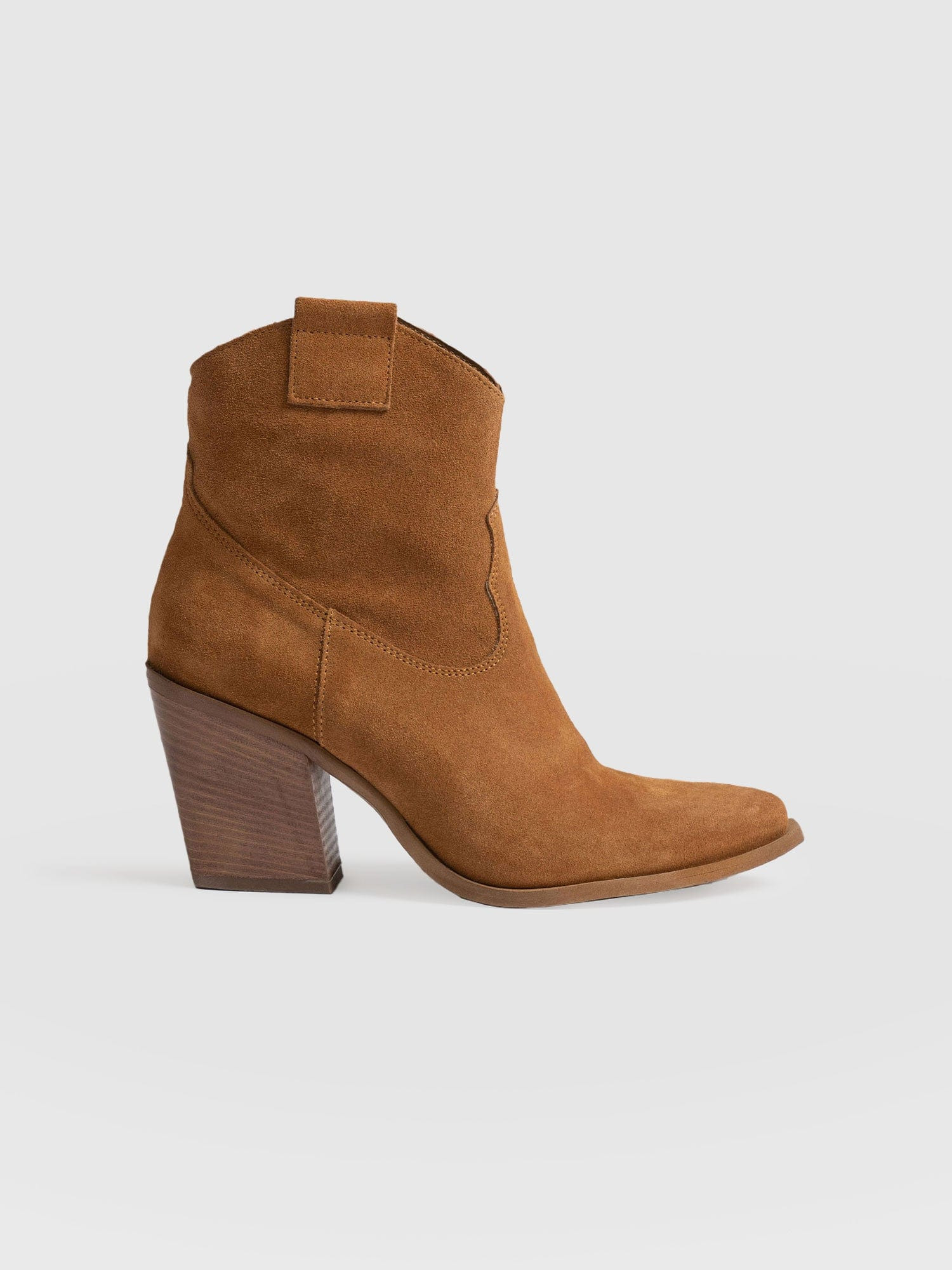 Dallas Mid Boot - Tan | Saint + Sofia