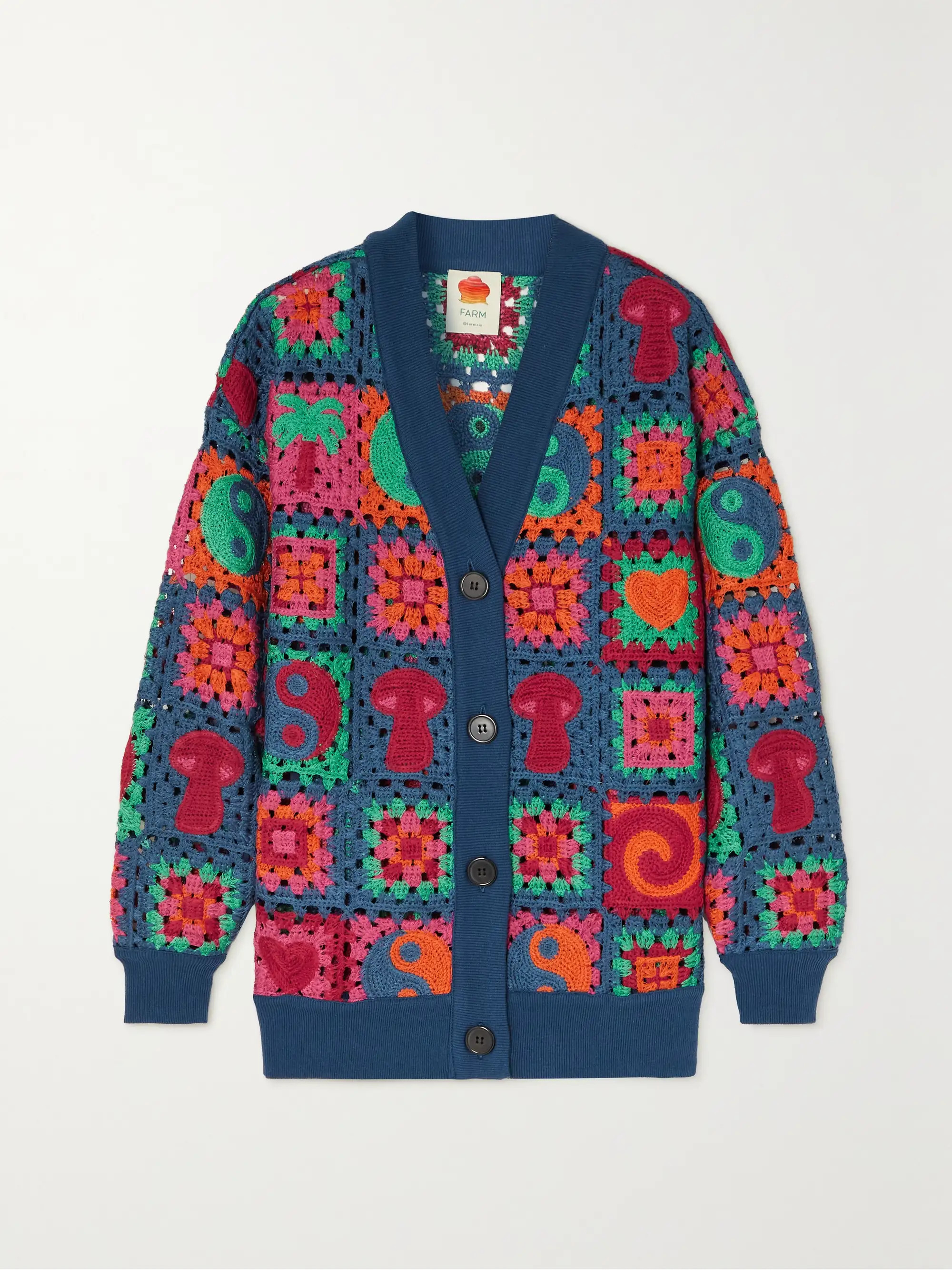 Crochet-knit cardigan | NET-A-PORTER (UK & EU)