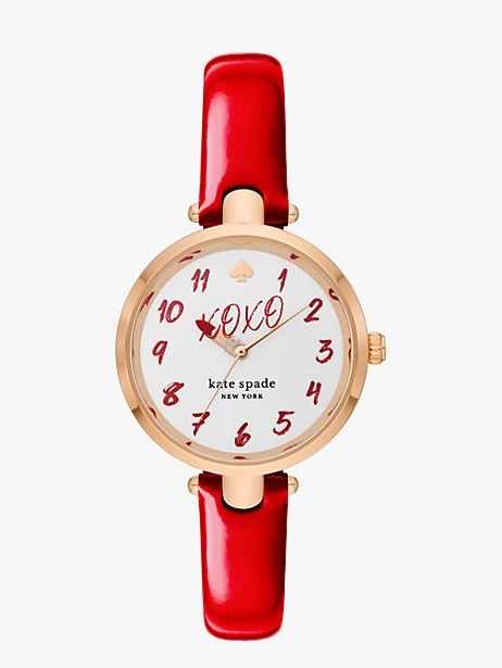 holland red patent leather watch | Kate Spade (US)
