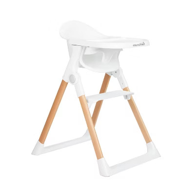 Munchkin Float Easy Clean Foldable High Chair - Compact Modern Design - White | Target