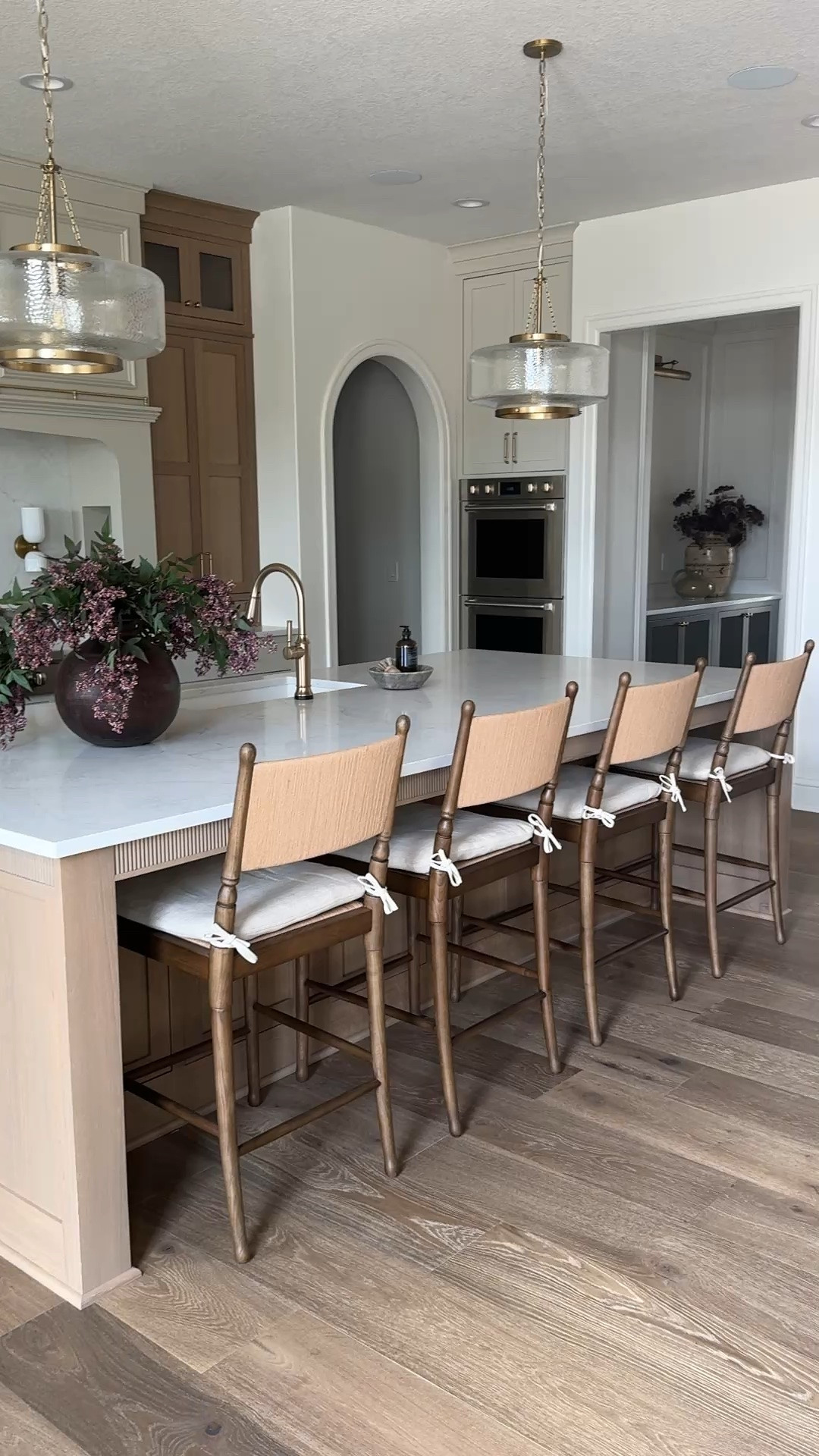 Love these counter stools and kitchen finishes!

#LTKHome