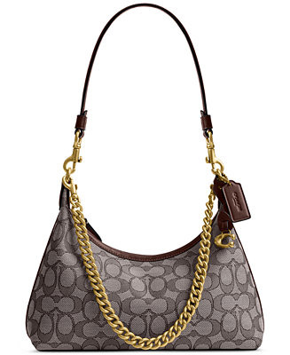 Juliet Small Signature Jacquard Shoulder Bag 25 | Macy's