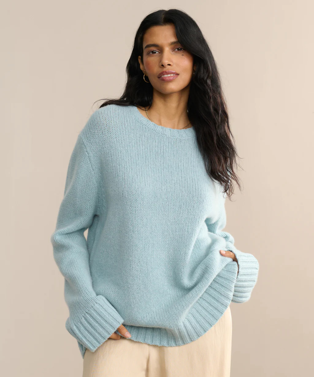 Cashmere Amelia Crewneck | Jenni Kayne