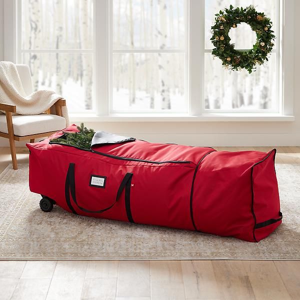 EZ Roller Expandable Tree Bag | The Container Store