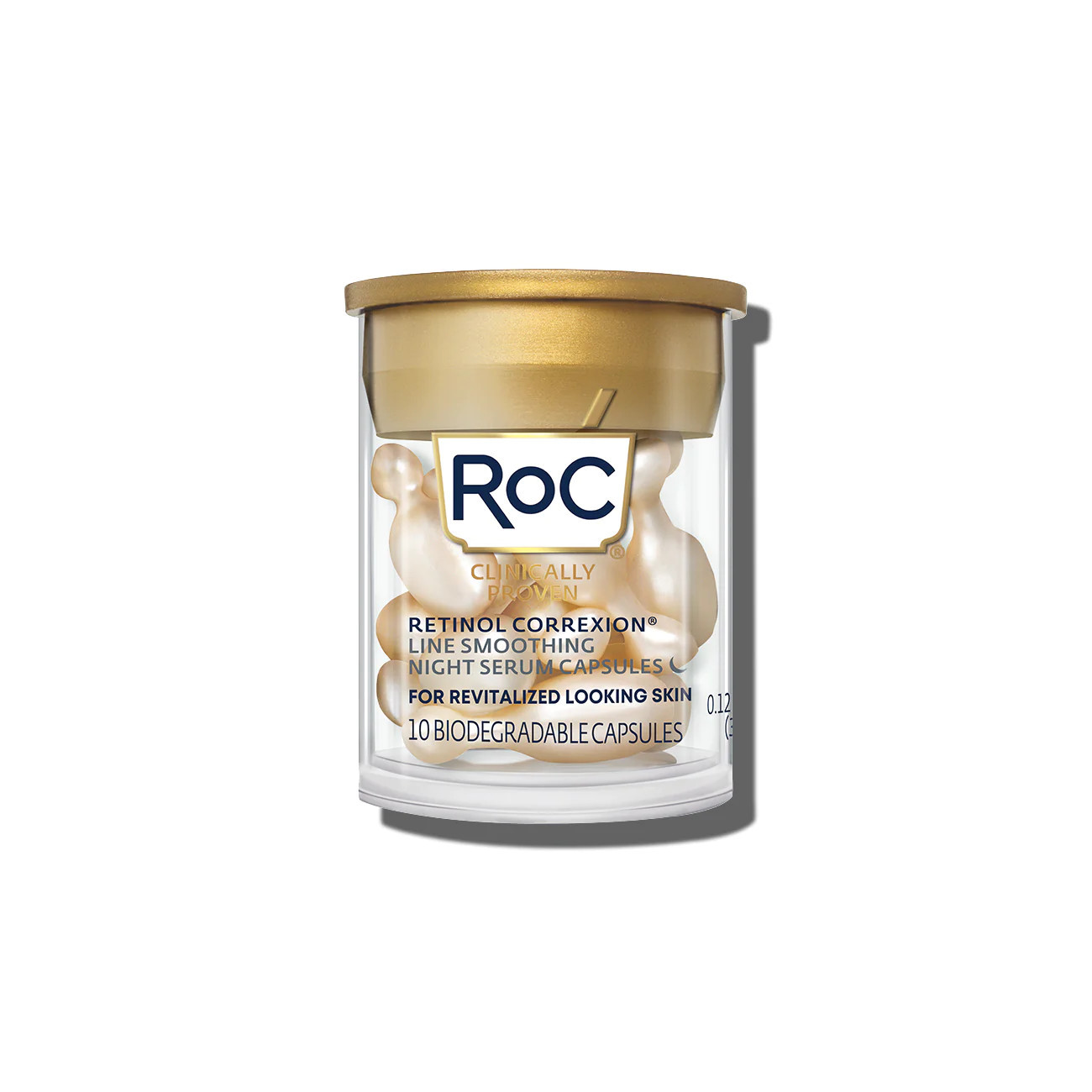 RETINOL CORREXION Line Smoothing Night Serum Capsules Mini | Roc Skincare