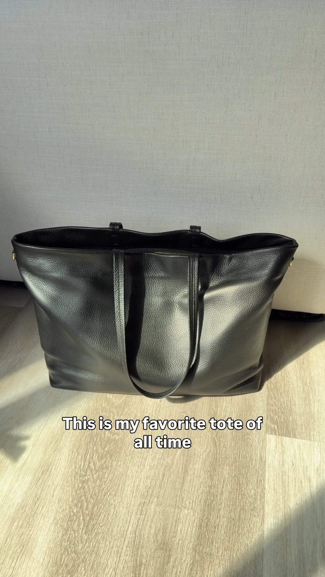 Hands down the best tote bag ⚡️ Has a zipper to keep all your things secure especially when you’re traveling. The quality is amazing, made of pebble material which makes it very durable. I added an organizer inside to keep things even more organized. Plus two pouches for all the little necessities. The bag and pouches come in multiple colors and sizes. 

Tote bag, work bag, travel bag, bag organizer, pouch, travel pouch, Cuyana, The Stylizt 



#LTKTravel #LTKstorytime #LTKWorkwear