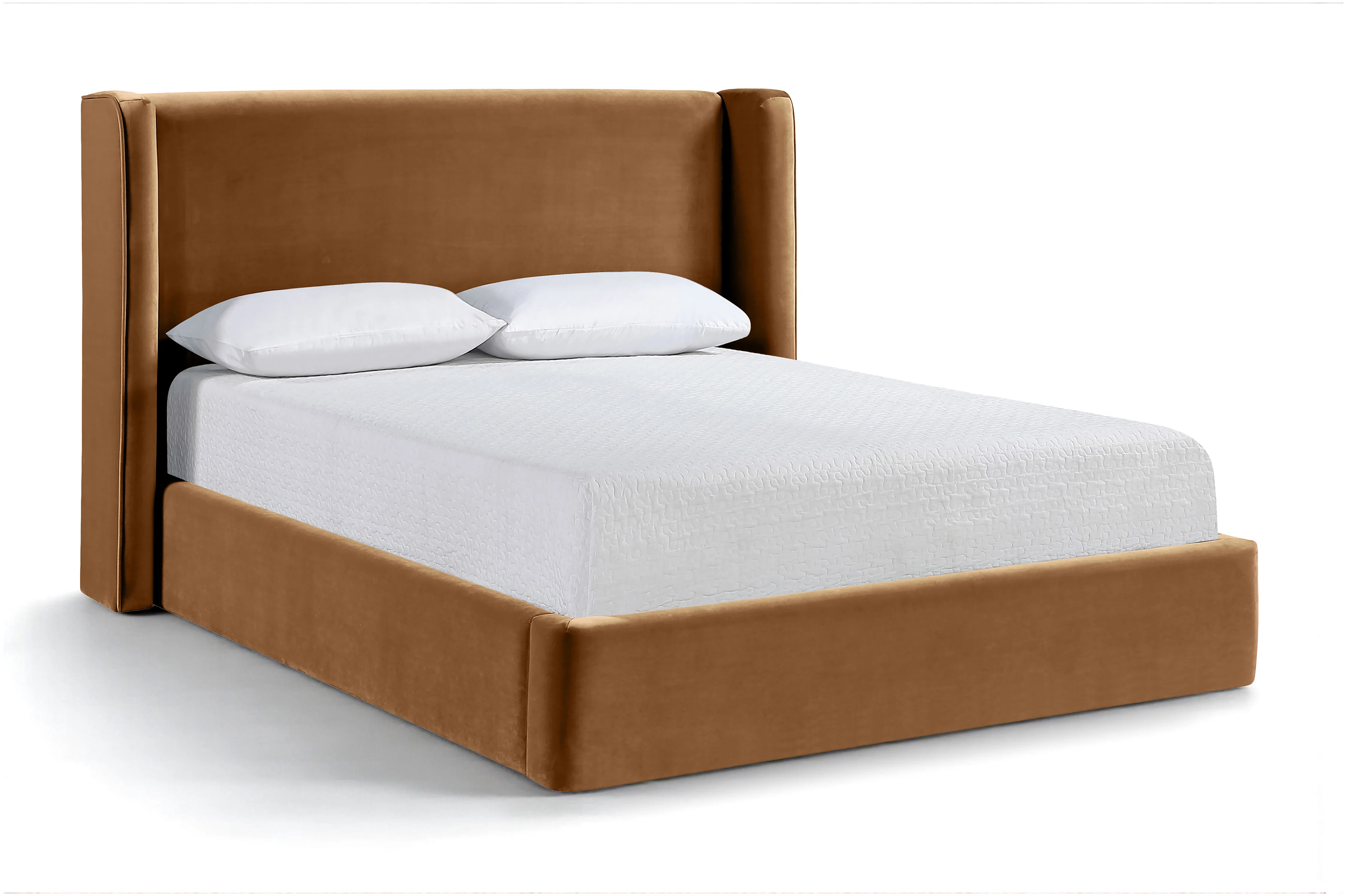 Latitude Run® Wanaque Velvet Upholstered Bed - Wayfair Canada | Wayfair North America
