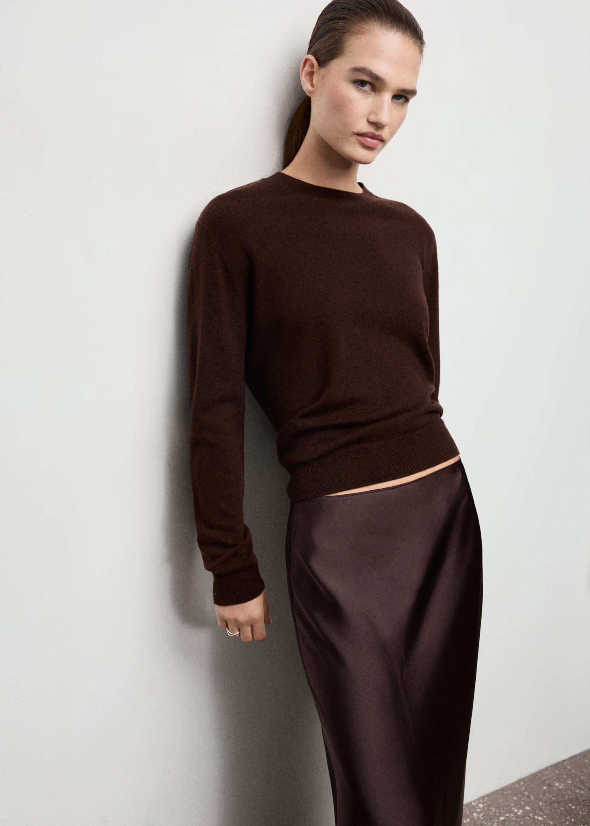 Oversize knit sweater | Mango (US/MX/AU)