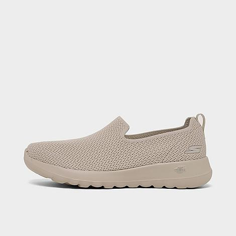 Women's Skechers GO WALK Joy - Joselin Slip-On Casual Shoes in Taupe Size: 6.5 | Finish Line (US)