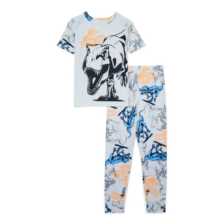 Jurassic Park Boys Pajama Set, 2-Piece, Sizes 4-10 - Walmart.com | Walmart (US)