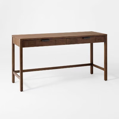 Dosinia 60" Desk Brown - Threshold™ designed with Studio McGee | Target