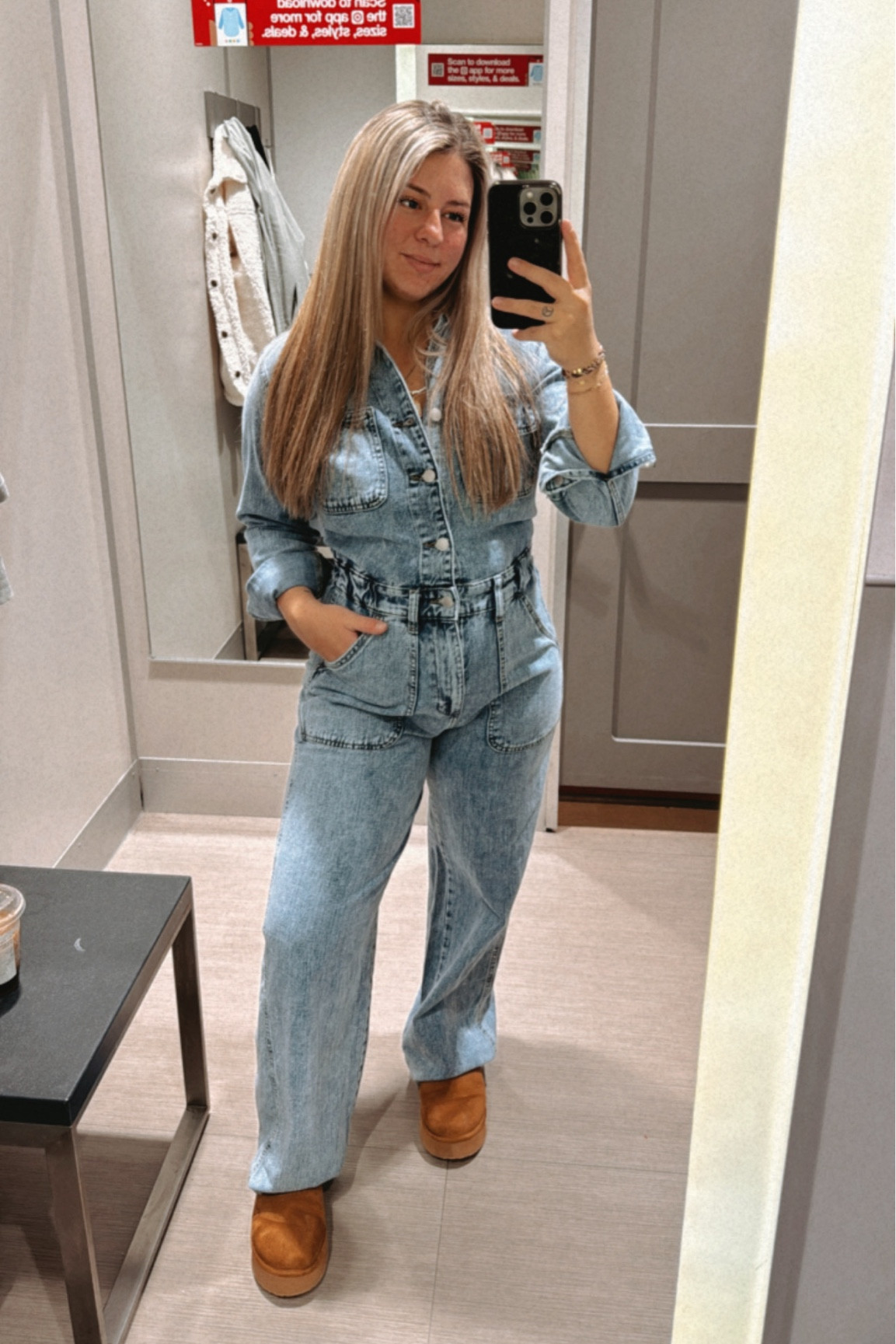 Couldn’t believe this cute denim jumpsuit was on sale! 

#LTKSaleAlert #LTKStyleTip #LTKFindsUnder50