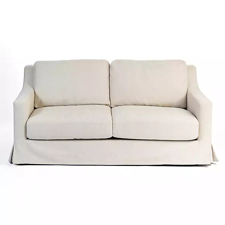 New! White Upholstered Weekend Sofa | Kirkland's Home