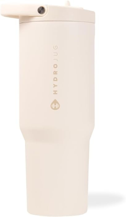 HydroJug Sport - Stainless Steel Tumbler with Straw, Vacuum Insulated, 32oz Leakproof Water Bottl... | Amazon (US)