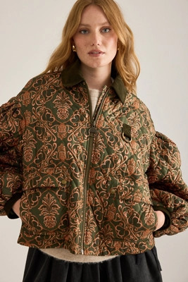 Barbour x Farm Rio Luisa Quilted Jacket | Anthropologie (UK)