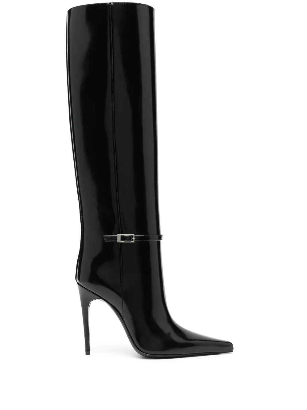 Saint Laurent Vendome 110mm Buckled Boots - Farfetch | Farfetch Global