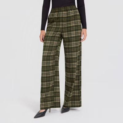 Women's Mid-Rise Wide Leg Suit Pants - A New Day™ | Target