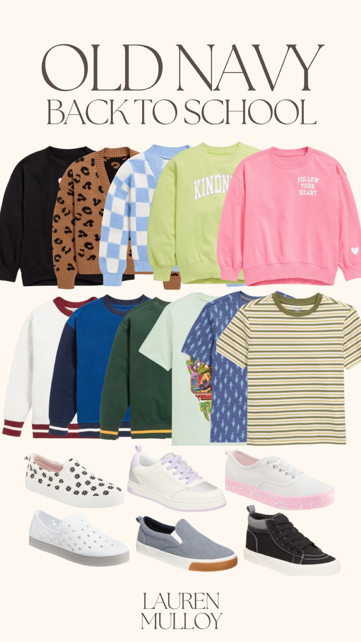 Old Navy B2S Finds🍎✨ plus most are on sale!!!!

Sale alert, old navy, back to school finds, tennis shoes, shoes for kids, back to school fashion, affordable fashion for kids, budget friendly finds 

#LTKKids #LTKFindsUnder50 #LTKStyleTip