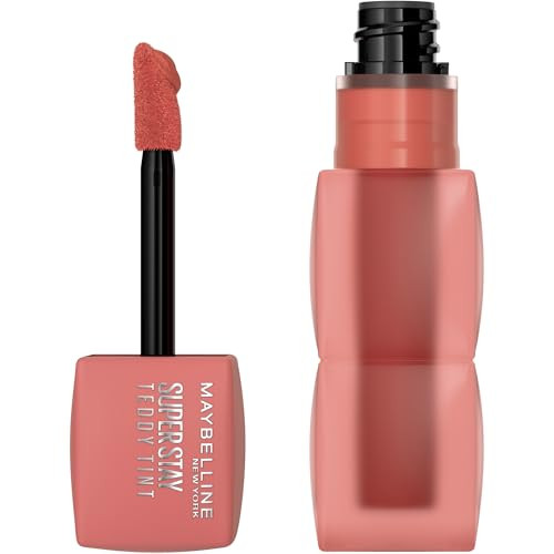 Maybelline Teddy Tint, Lip Stain, Soft Lip Tint, Light Feel, 12Hr Wear, Sheer or Blurred Finish, Skinny Dip | Amazon (CA)