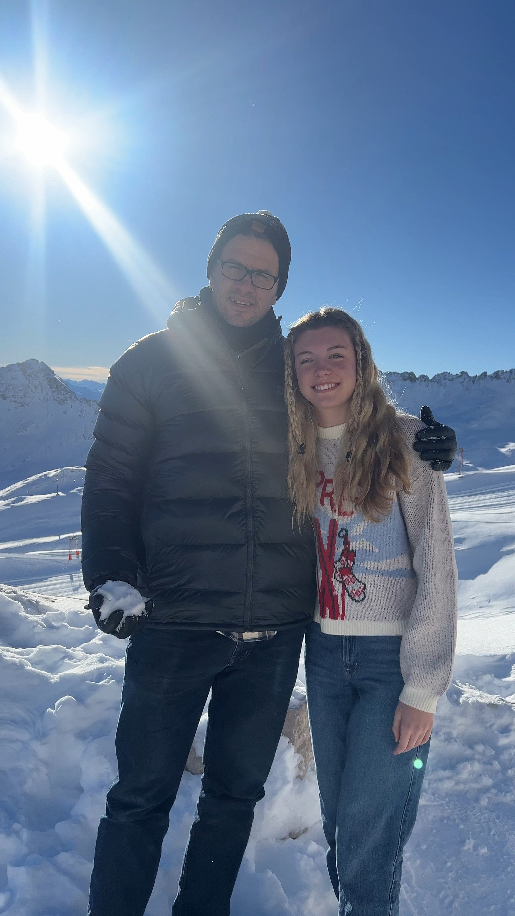 Cute snow bunnies in the alps. Perfect outfits for sledding in the mountains. 

#LTKTravel #LTKFindsUnder100 #LTKU