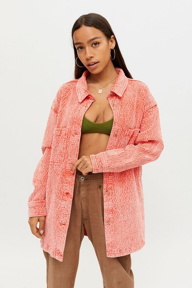 BDG Serena Corduroy Faded Shirt Jacket | Urban Outfitters (US and RoW)