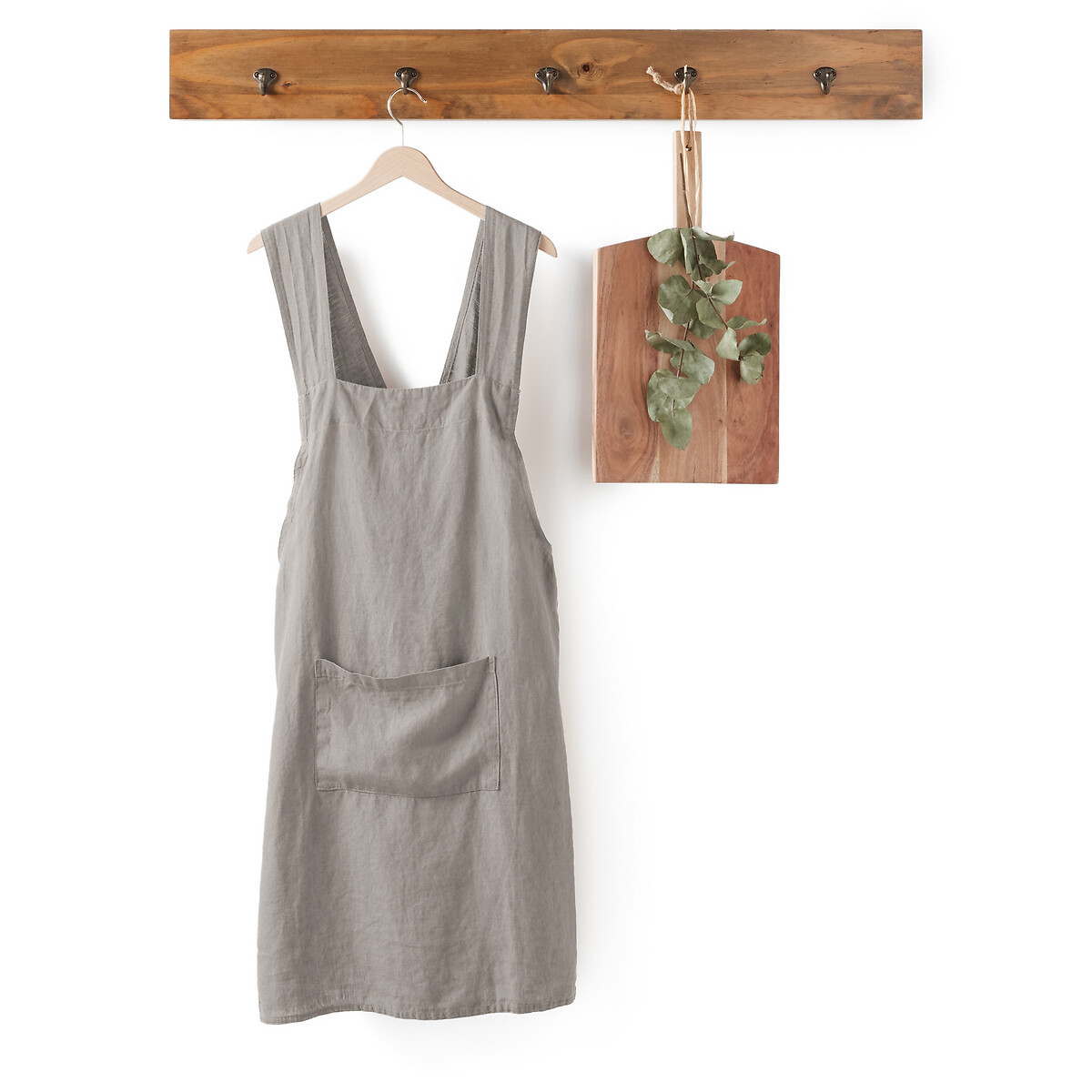 Victorine Japanese Washed Linen Apron | La Redoute (UK)