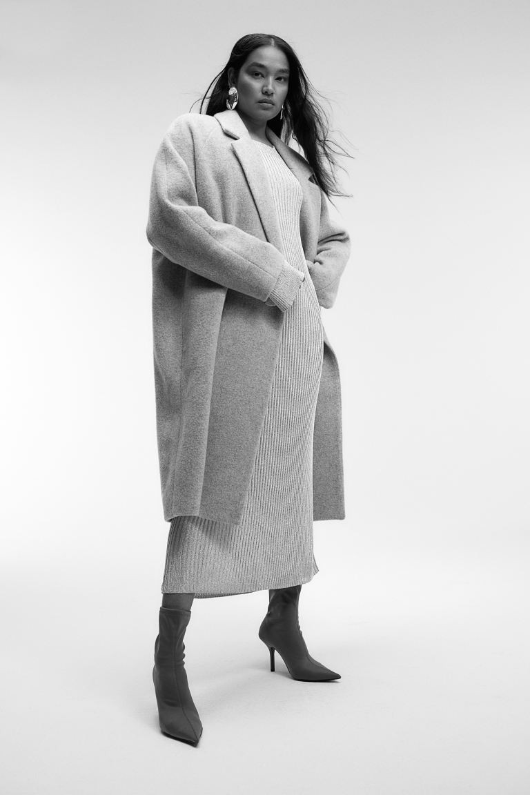 Double-breasted Wool-blend Coat | H&M (US + CA)