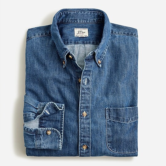 Midweight denim workshirt | J. Crew US