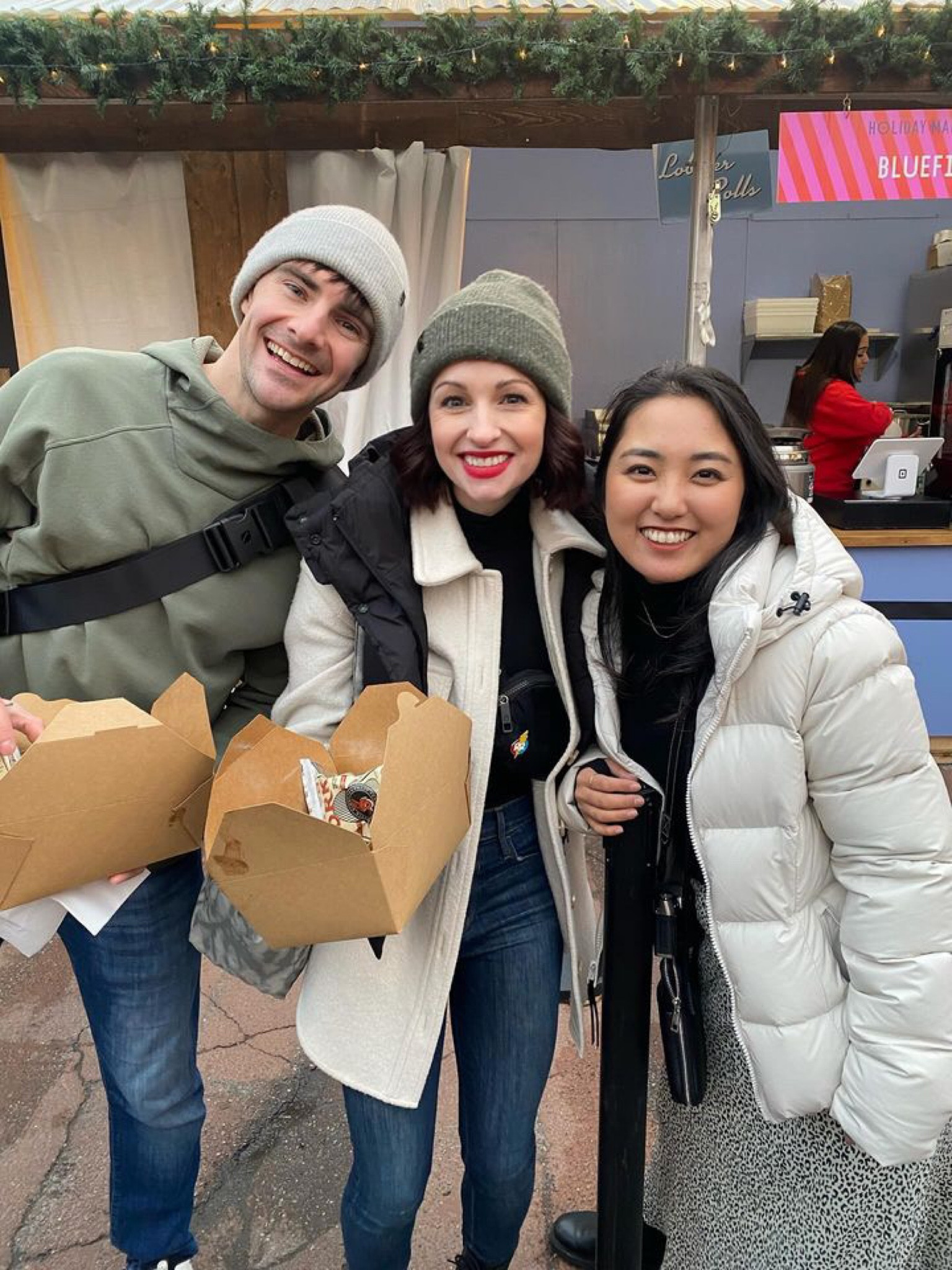 Christmas Markets are the best markets  🩵

Hat - Anian
Vest | Turtleneck - Lululemon 
Shacket - Aritzia 
Jeans - Frame Denim 

#LTKstyletip #LTKSeasonal #LTKbeauty