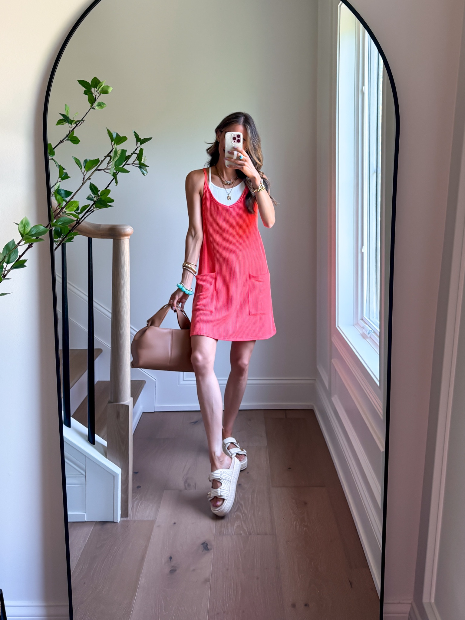 Built in shorts dress - wearing a small. Fits true to size.

#LTKgrwm #LTKootd #LTKmomlife