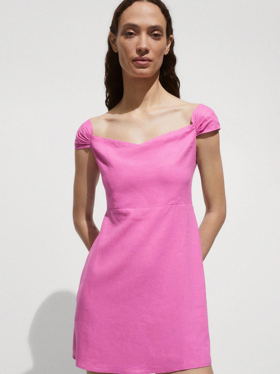 MANGO Zomerjurk 'PAULITA' in Eosine | ABOUT YOU NL