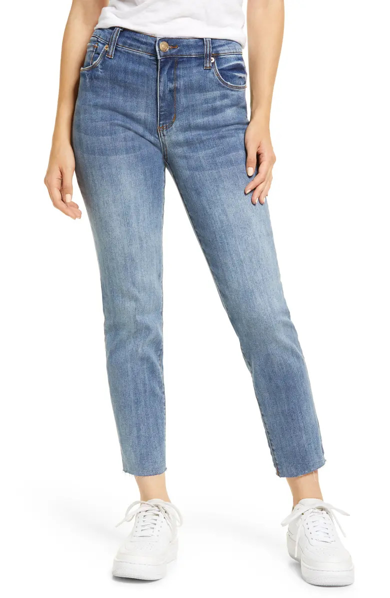 STS Blue KUT from the Kloth Caroline High Waist Straight Leg Jeans | Nordstrom | Nordstrom
