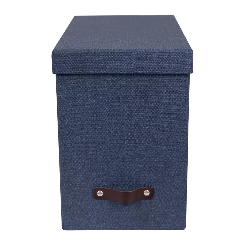 John Canvas File Box Blue - Bigso Box of Sweden | Target