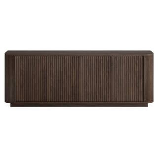 Meyer&Cross Canton 68 in. Alder Brown TV Stand Fits TV's up to 75 in. TV2161 - The Home Depot | The Home Depot