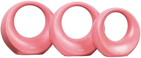 Strength training kettlebell, 2022 latest edition Set Pink Kettlebell, 10, 15, 20 pounds.  Ergon... | Amazon (CA)