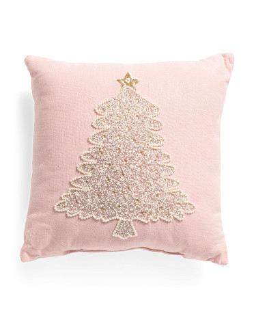 18x18 Glitz Tree Pillow | Throw Pillows | Marshalls | Marshalls