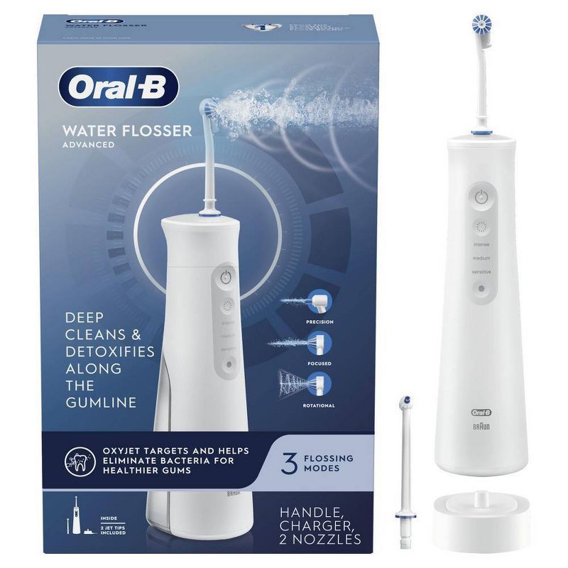 Oral-B Water Flosser Advanced Powered Toothbrush - Gray | Target