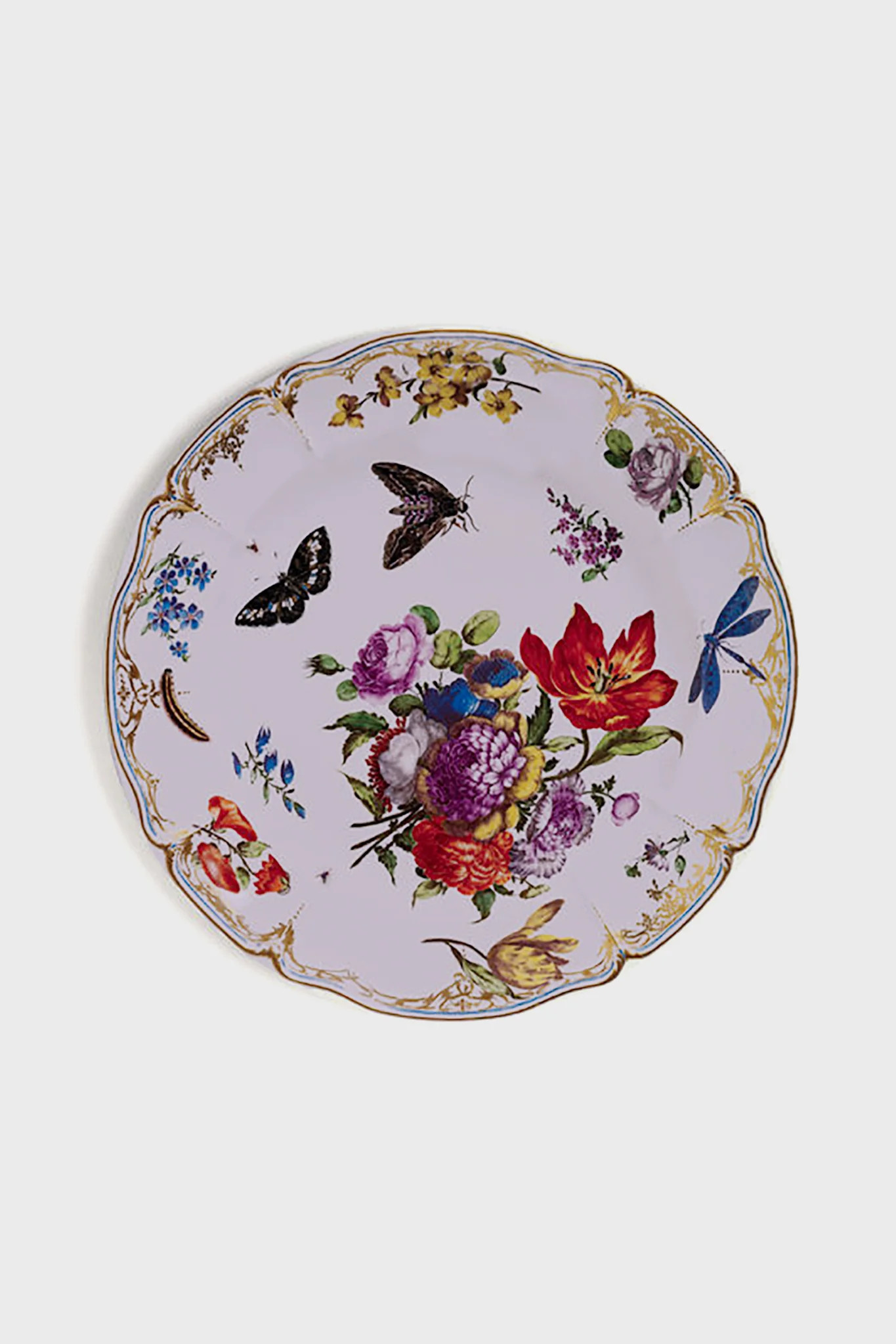 Pink Butterfly Tin Plate | Tuckernuck (US)