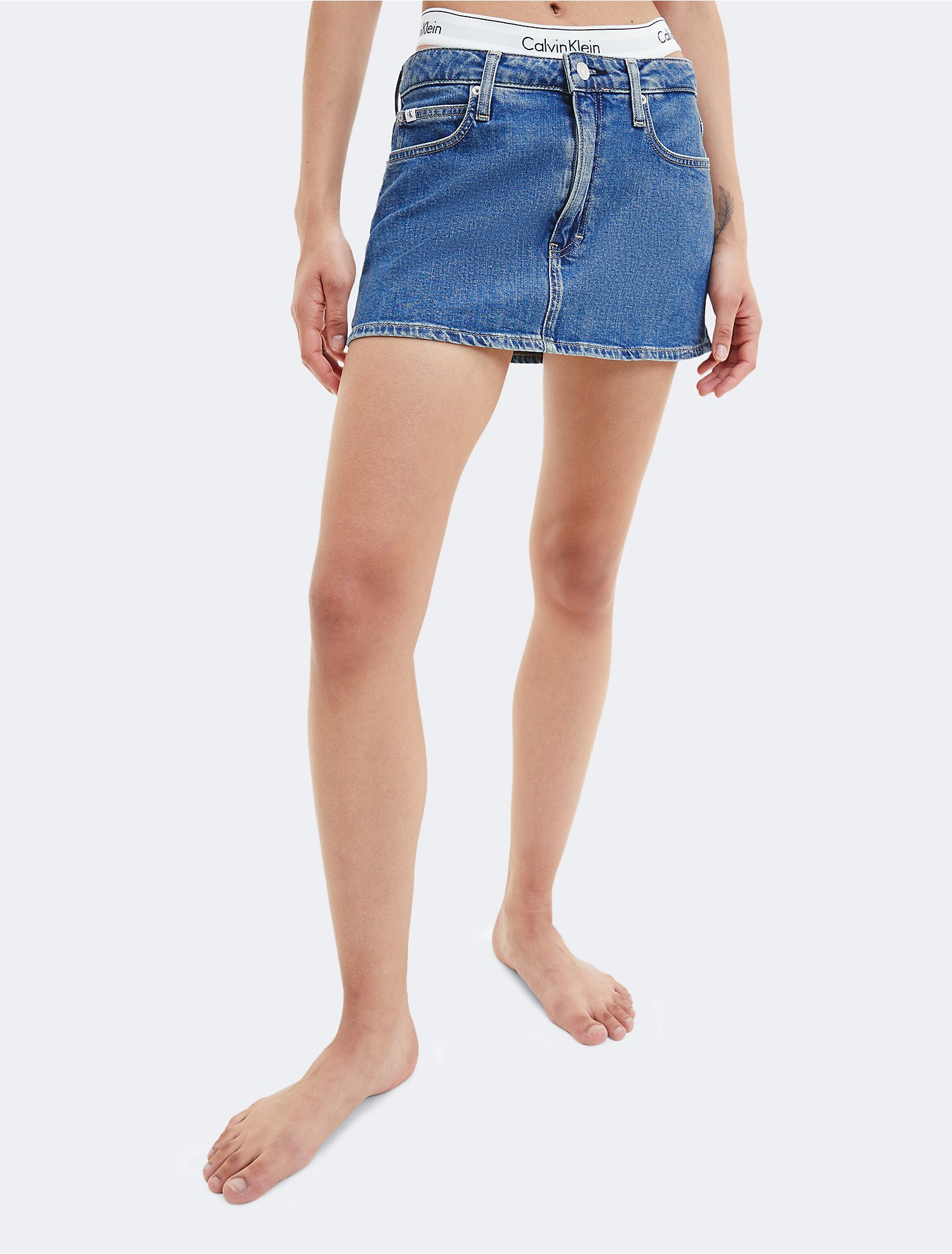 Micro Mini Denim Skirt | Calvin Klein | Calvin Klein (US)