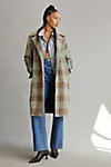 Noize Katja Plaid Coat | Anthropologie (US)