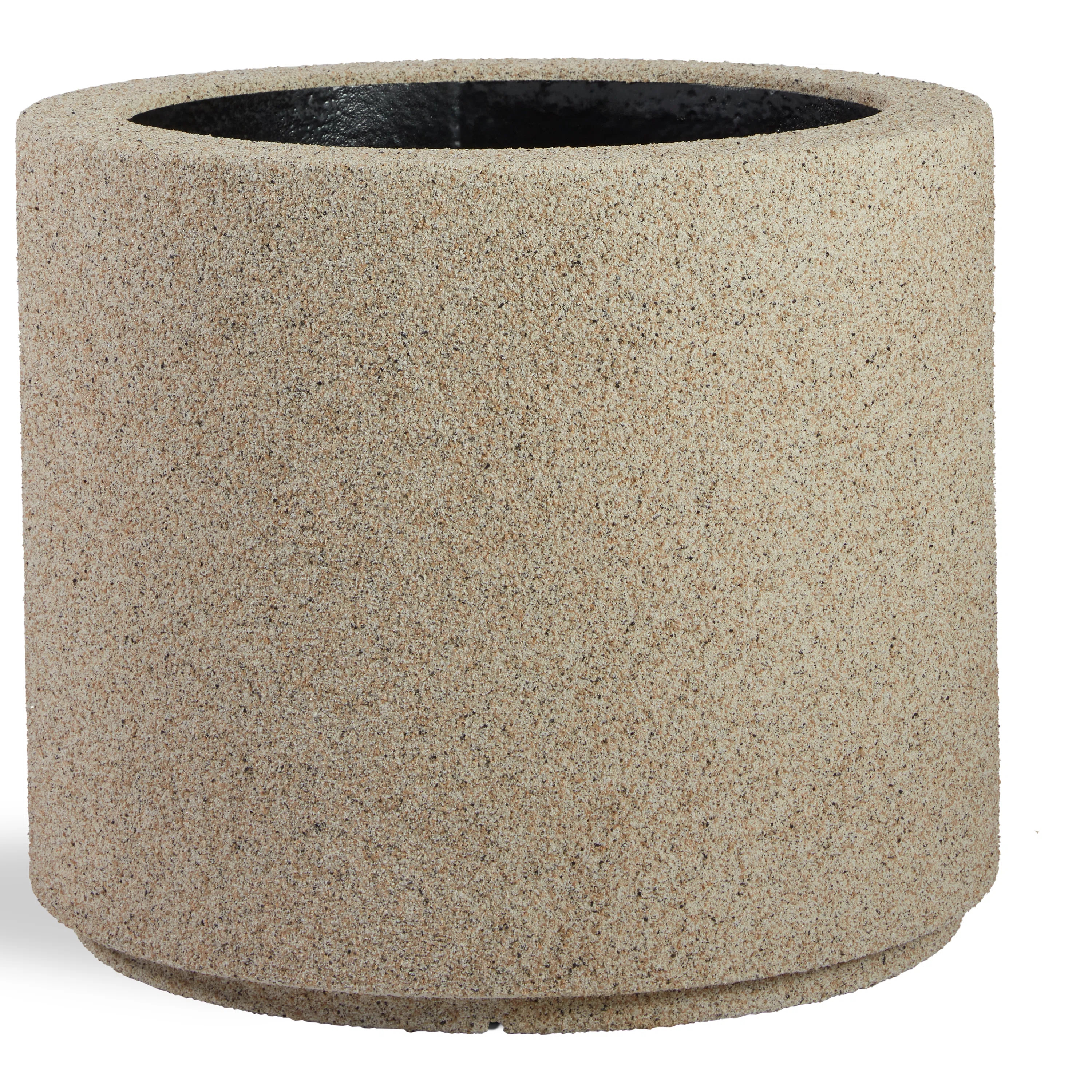 Gita Large Lightweight Outdoor 23" x 19" Round Planter Box | Wayfair North America