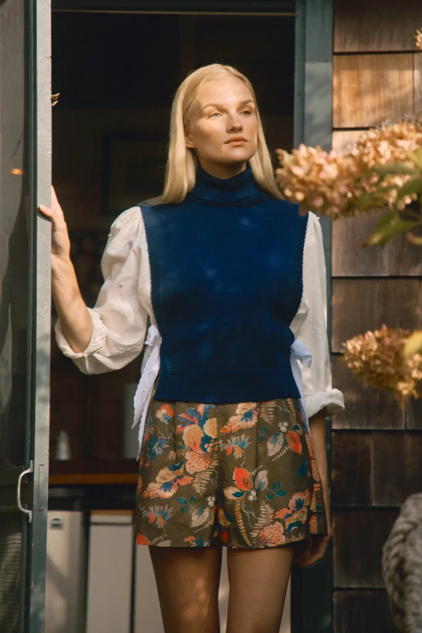 Ashton Short | Pleated Linen Short | Hunter Bell | Hunter Bell