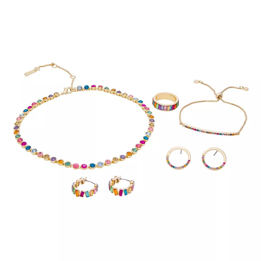 Nine West Rainbow Simulated Crystal Jewelry Collection | Kohl's