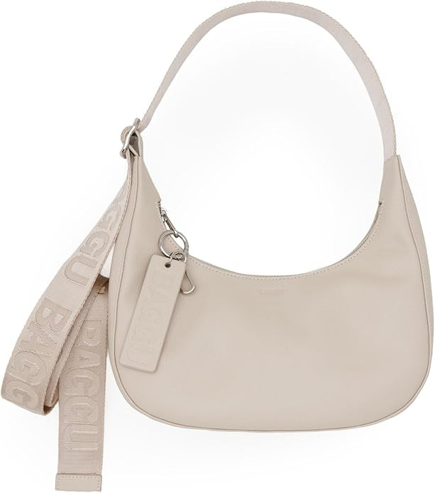 BAGGU Small Recycled Leather Crescent | Amazon (US)