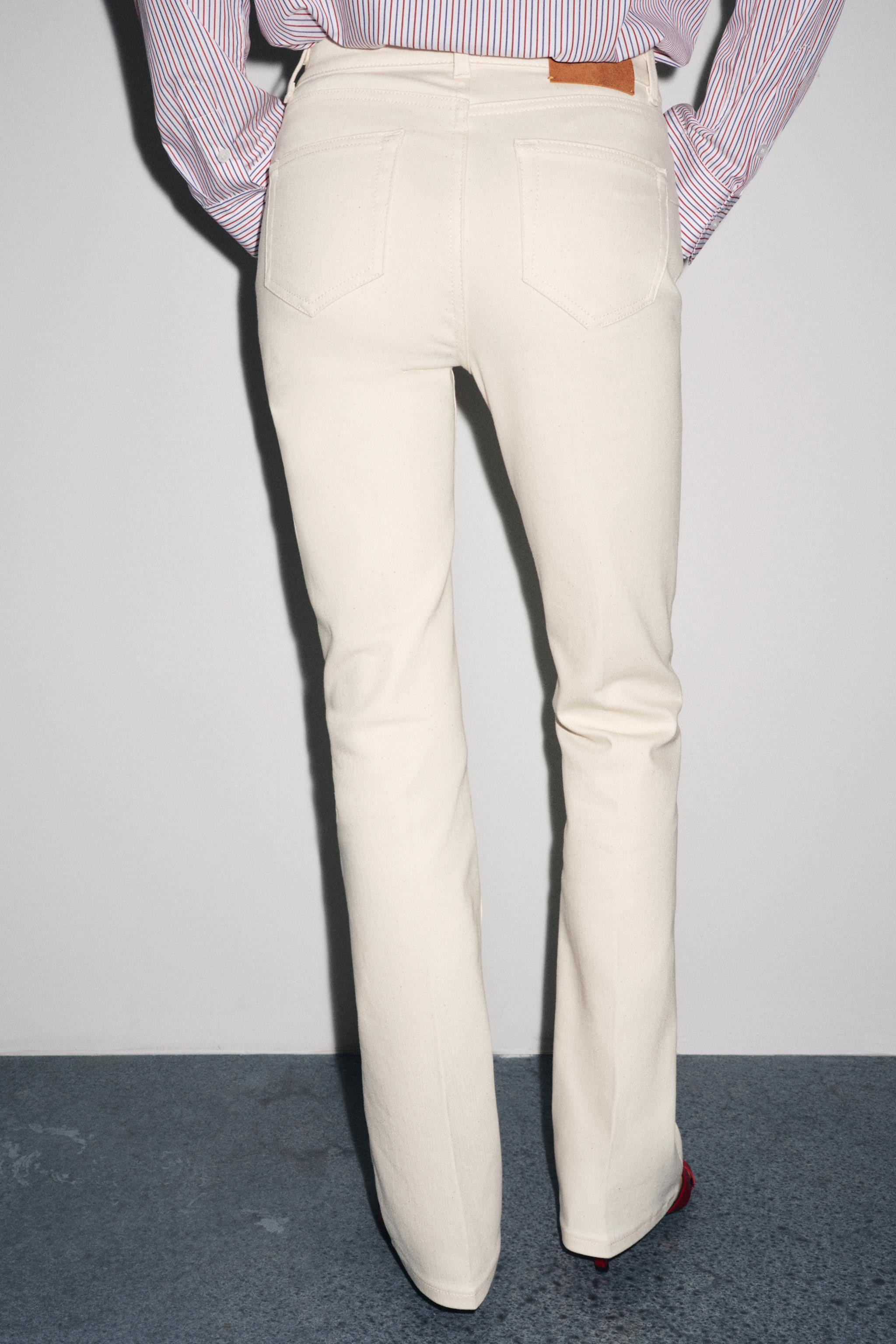 ZW COLLECTION BOOTCUT HIGH-WAIST JEANS | Zara UK