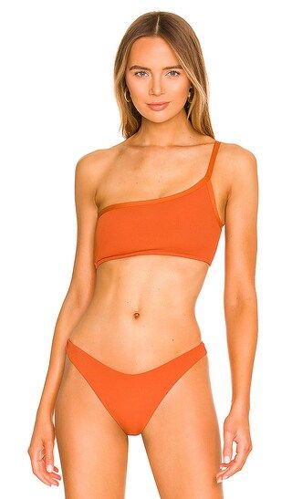 Axel Bikini Top in Amber | Revolve Clothing (Global)