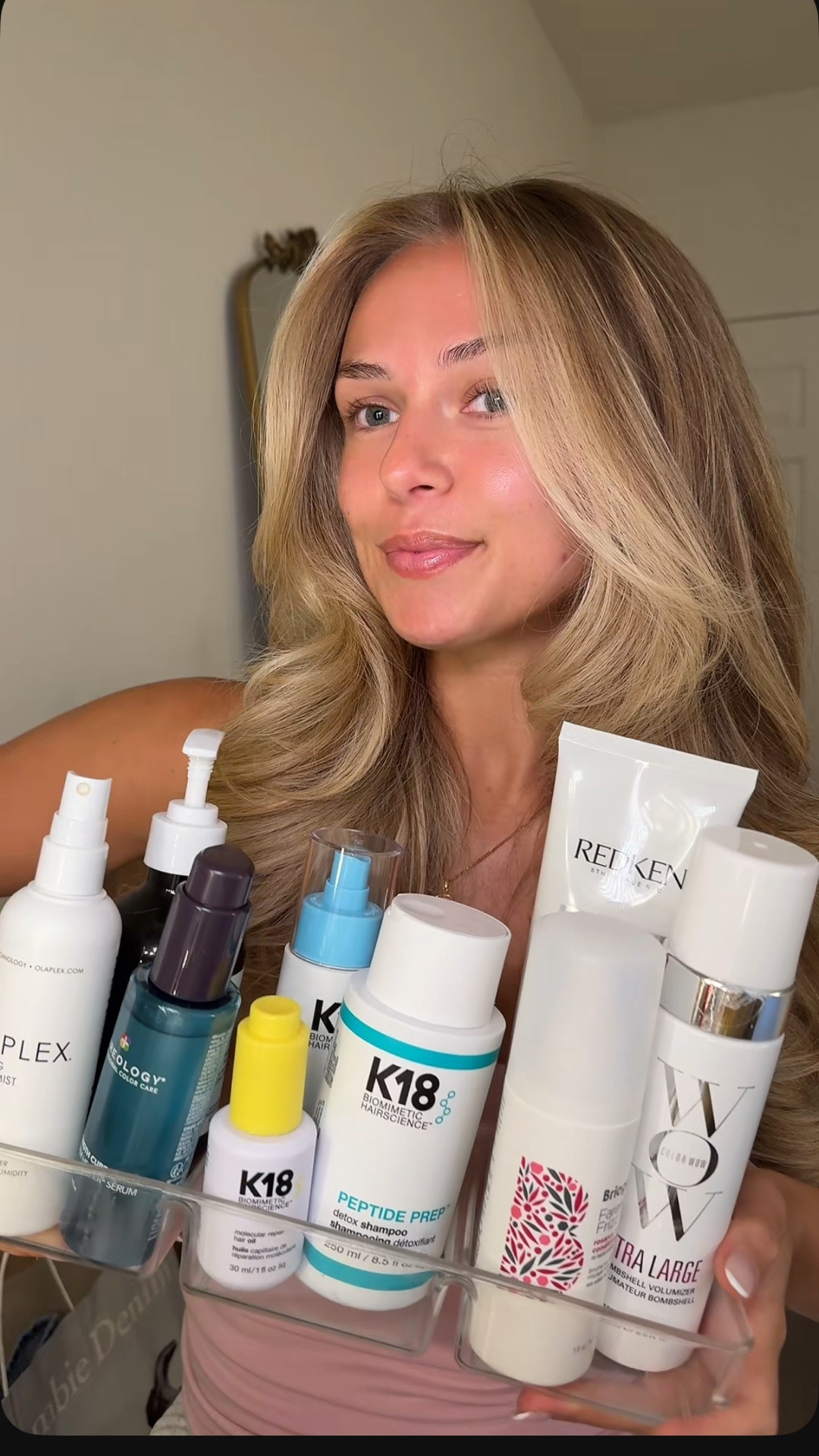 Everything i use in my hair routine! How I keep my hair healthy 🤍