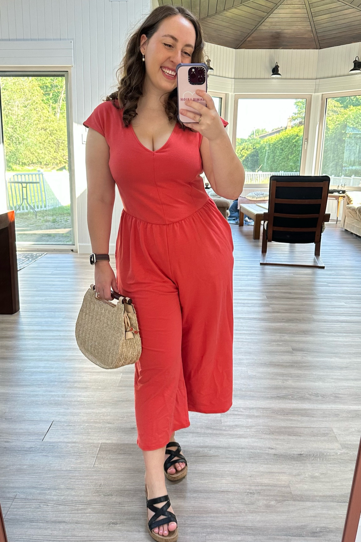 Is there anything better than a comfortable summer outfit? I got this romper from Smash and Tess, a smaller Canadian brand that focuses on comfy and size inclusive fashion. It is absolutely STUNNING on and so so comfy! Made of a soft and stretchy fabric that feels so good on the skin, I will be wearing this one all summer long! It is available in a few other colours as well if the orange isn’t your vibe 🍊 

#LTKstyletip #LTKcurves #LTKSeasonal