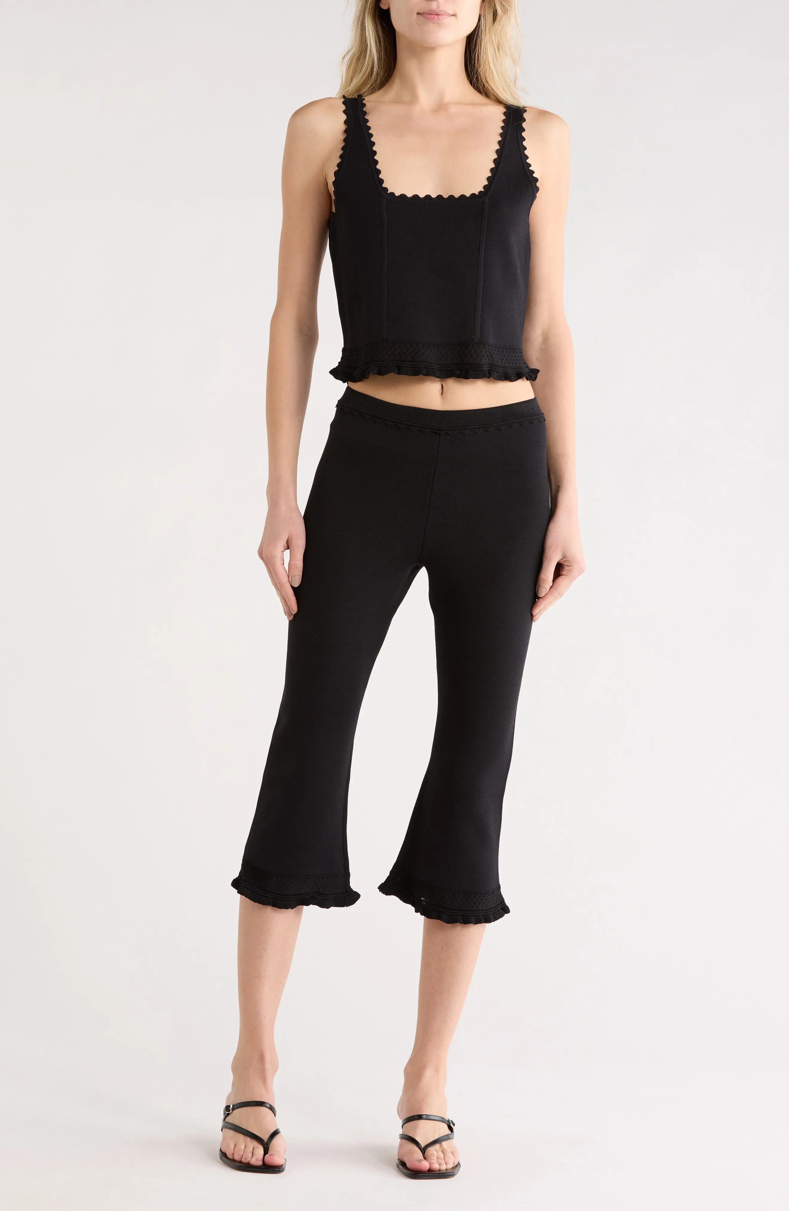 Scalloped Tank & Leggings Set (Women) | Nordstromrack | Nordstrom Rack