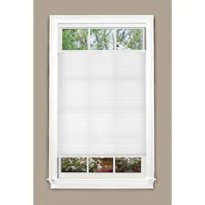 allen + roth Top Down Bottom Up 35-in x 72-in White Light Filtering Cordless Top-down/bottom-up C... | Lowe's